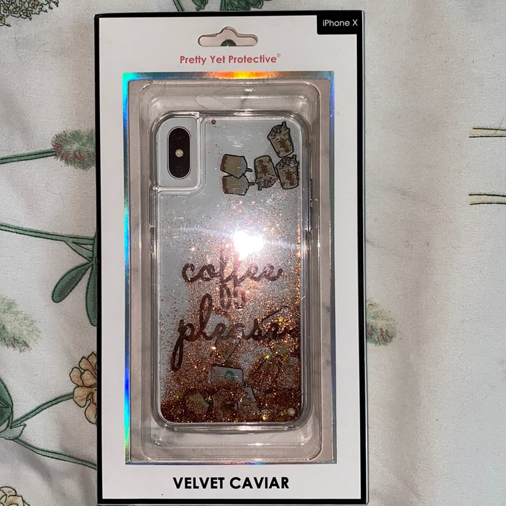 Velvet Caviar IPhone X phone case